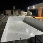 آب بندی استخر تیم عایق فایبر گلاس پارسیان