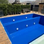 استخر آب بندی شده توسط تیم پارسیان