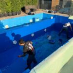 آب بندی استخر با عایق فایبرگلاس توسط تیم پارسیان